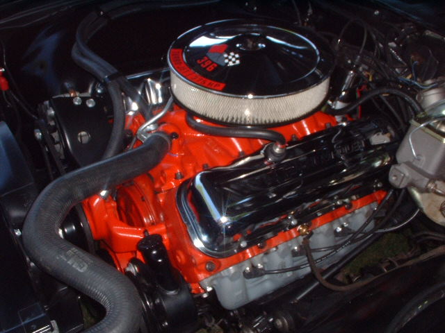 Chevrolet 396cid 375 horse power engine